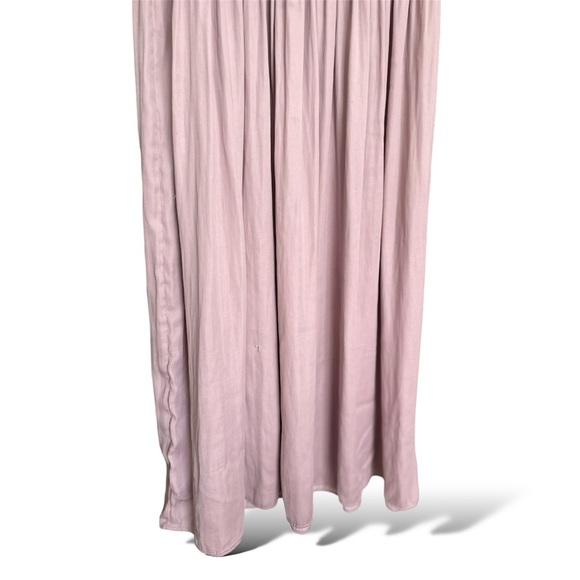 LOFT Women's Sleeveless Pleated Midi Dress Grey pink - Picture 4 of 5